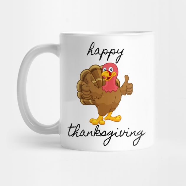 Happy Thanksgiving Turkey by LaurelBDesigns